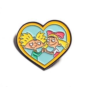 Pin Hey Arnold | Arnold y Helga Corazón