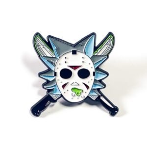 Pin Rick y Morty | Rick con Máscara de Jason