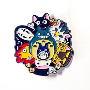 Pin Ghibli | Tototro, Sin Cara, Calcifer, Jiji 2