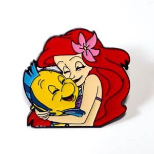 Pin La Sirenita | Princesa Ariel y Flounder