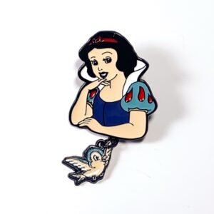 Pin Princesa Blancanieves y Pajarito
