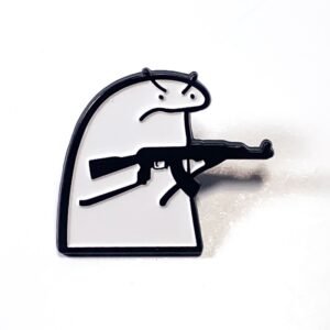 Pin Meme | Flork con rifle de asalto