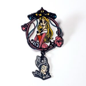 Pin La Bella Durmiente | Princesa Aurora y la Bruja Malvada