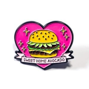 Pin Hamburguesa Corazón Sweet Home Avocado
