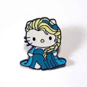 Pin Sanrio x Frozen | Hello Kitty x Princesa Erza