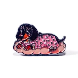 Pin Perro Salchicha en Pijama