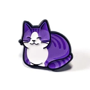 Pin Gato Tuxedo Tabby