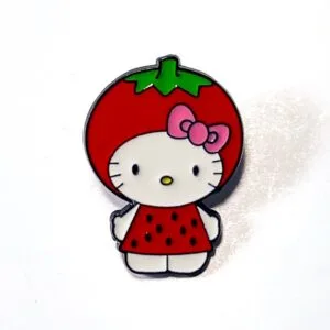 Pin Sanrio | Hello Kitty Fresa