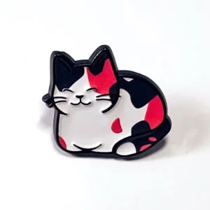 Pin Gato Calicó